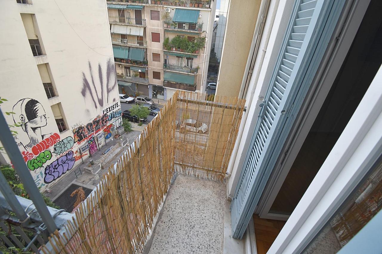 Ferienwohnung Check Point - Koukaki Athen Exterior foto